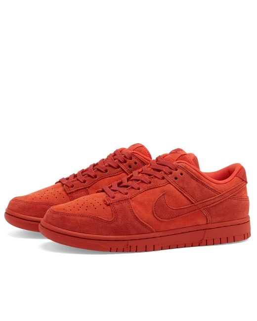 Nike Red Dunk Low Og Sneaker