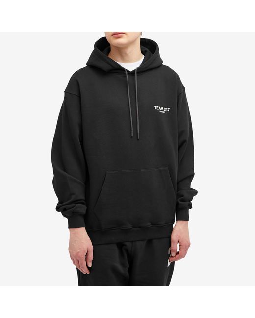 Represent Black 247 Oversized Hoodie for men