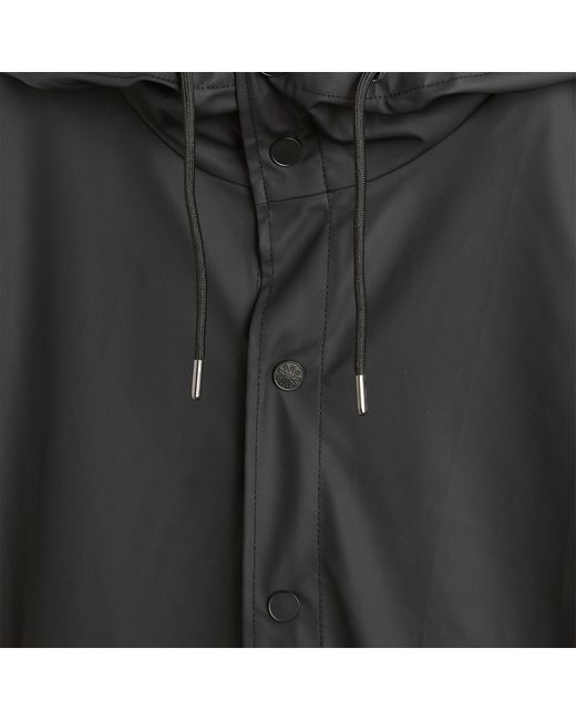 Rains Black Classic Jacket