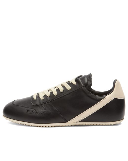 Rick Owens Black Minimal Sneaker