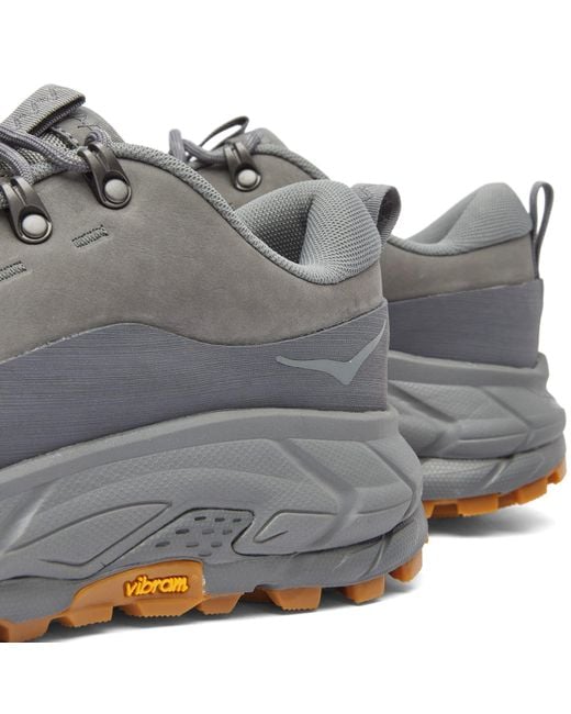 Hoka One One Gray U Tor Summit Sneaker