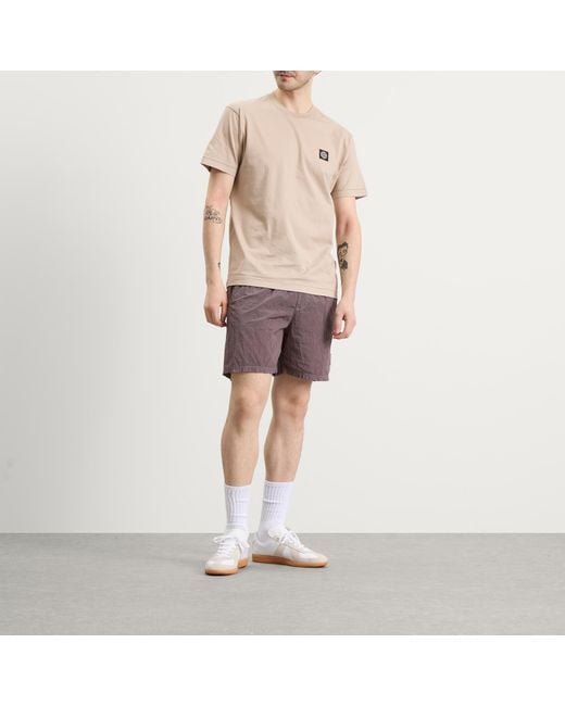 Stone Island Purple Nylon Metal Swim Shorts for men