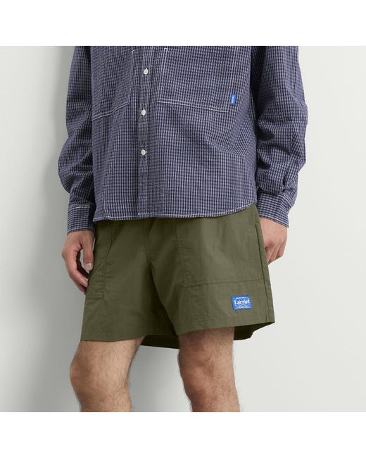 Larriet Green Rec Shorts for men