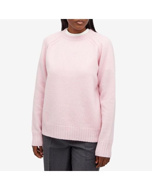 Rohe Pink Wool Cashmere Sweater