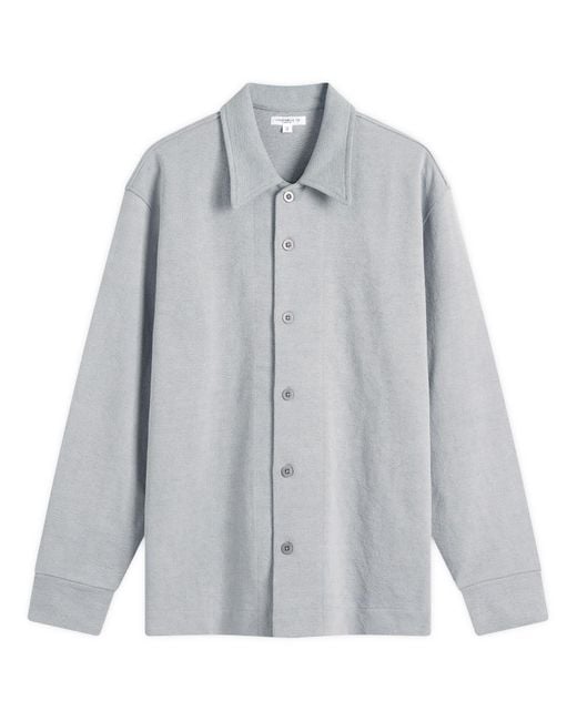 Lady White Co. Gray Lady Co. Francisco Relaxed Overshirt for men