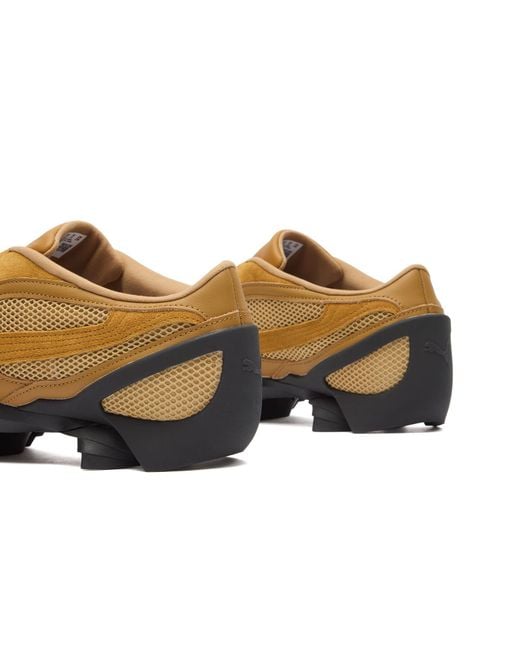 PUMA Brown Beisser Bleached Sneaker for men