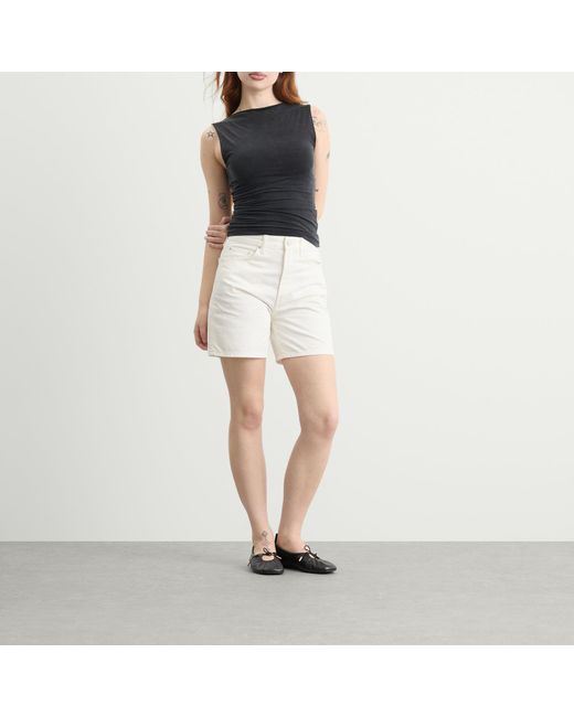 Anine Bing White Kat Short