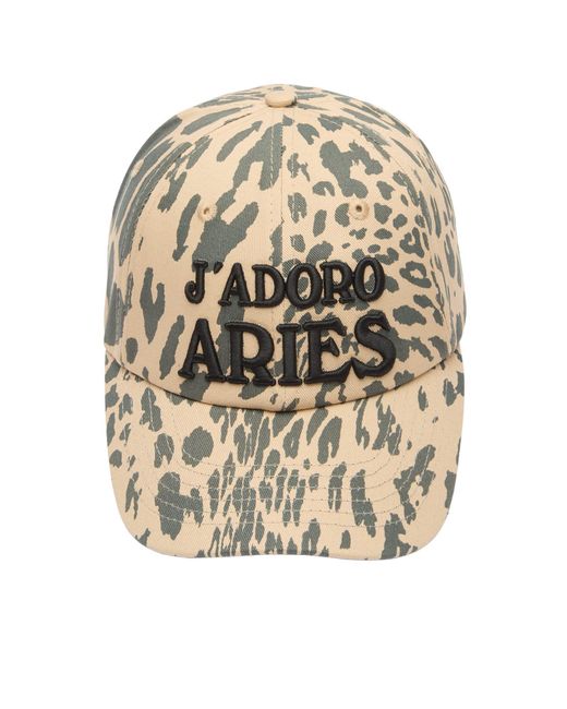 Aries Natural J'Adoro Leopard Cap for men