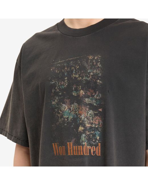 Won Hundred Black Houston Casino T-Shirt for men
