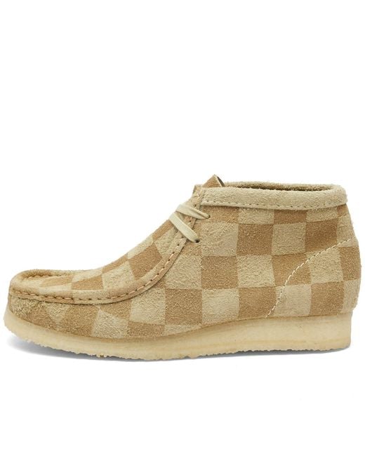 Clarks Natural Wallabee Boot