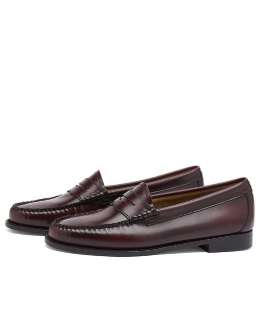 G.H.BASS Brown Penny Loafer