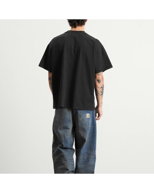 Vans Black X A.O.D. Oval Logo T-Shirt for men