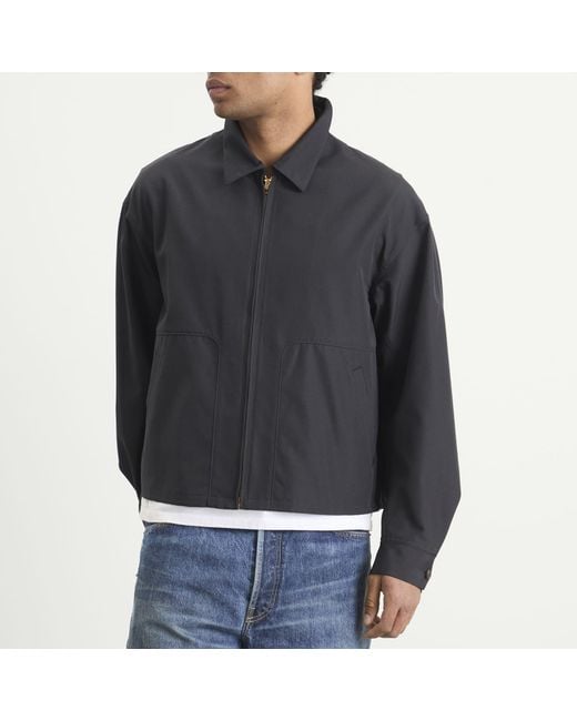Visvim Black Somer Zip Through Blouson for men