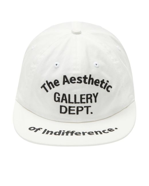 GALLERY DEPT. White Indifference Cap for men