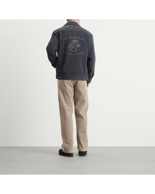 Palmes Blue Lake Zip Jacket for men