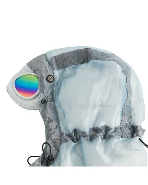 C.P. Company End. X Kan-D Goggle Puffer in Blue | Lyst UK
