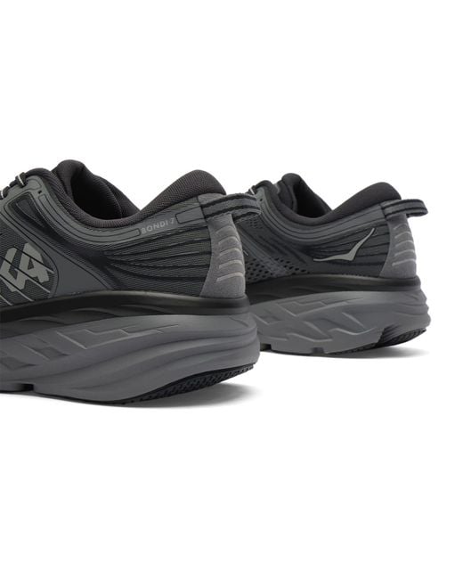 Hoka One One Black Bondi 7 Sneaker for men