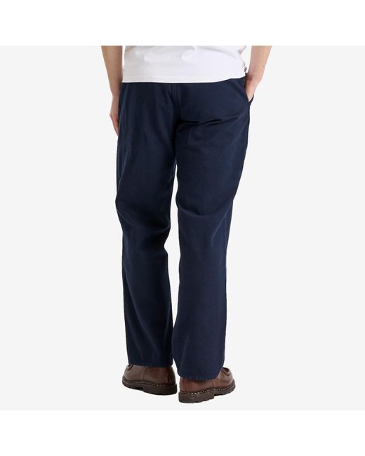 Forét Blue Clay Trousers for men