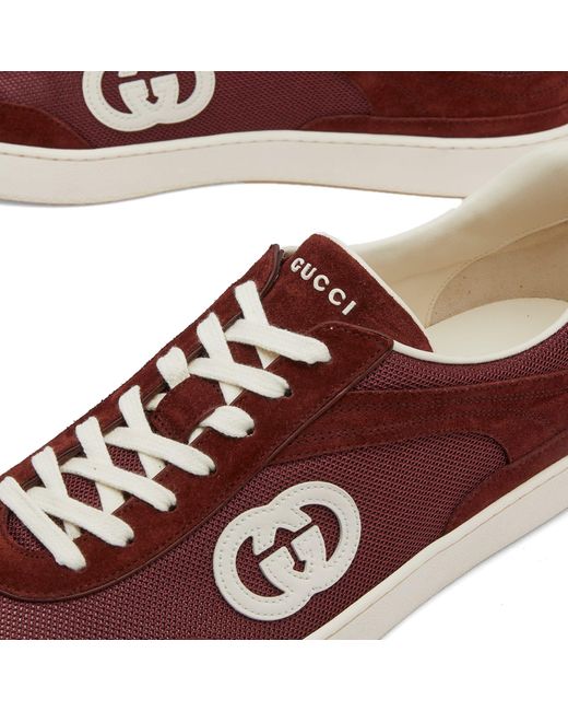 【GUCCI】G74 SNEAKER SUPREME◆812656AADM0 Gucci G74 Logo Suede Low-Top Sneakers | Saks Fifth Avenue