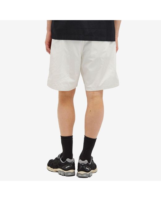 A Bathing Ape White Ape Head Nylon Beach Short for men