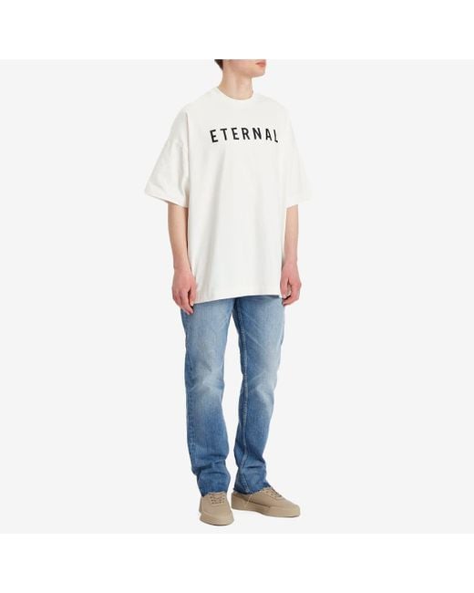 Fear Of God White Eternal T-Shirt for men