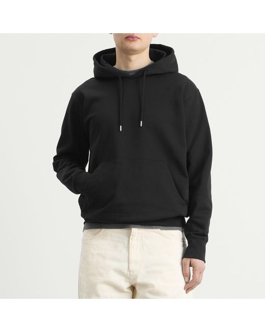Norse Projects Black Standard Hoodie for men