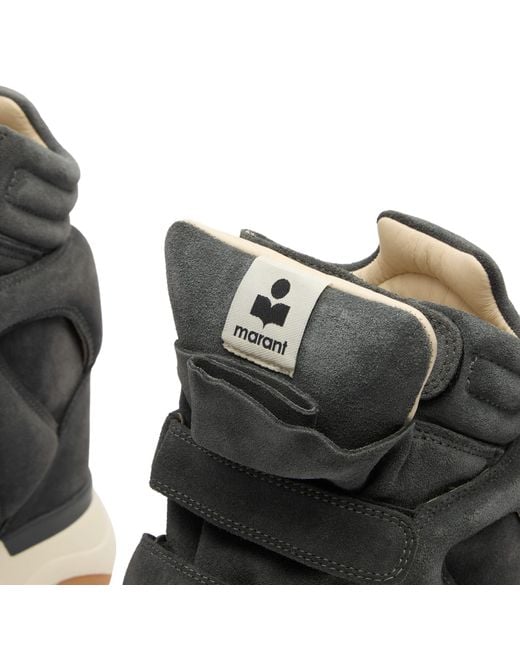 Isabel Marant Black Balskee High Top Sneakers