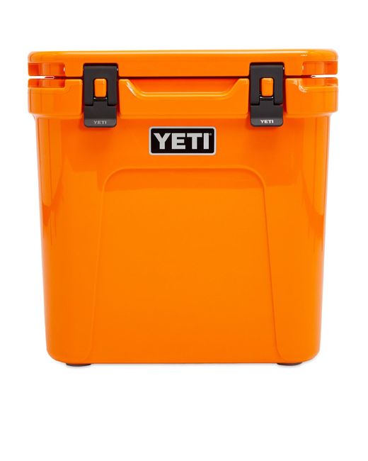 Yeti Orange Roadie 48 Wheeled Hard Cooler