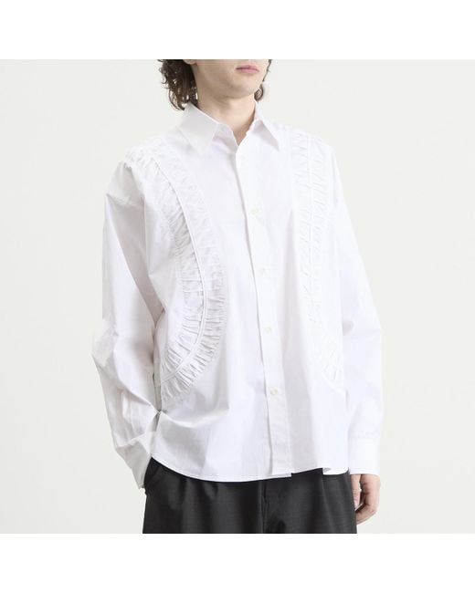 SAGE NATION White Fossil Shirt for men