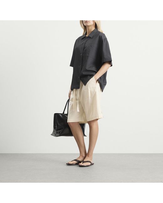 Studio Nicholson Natural Demba Elasticated Shorts