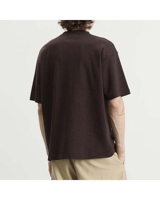 Drole de Monsieur Brown Drole De Monsieur Classic Slogan T-Shirt for men