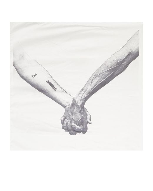 Rick Owens White Flag for men