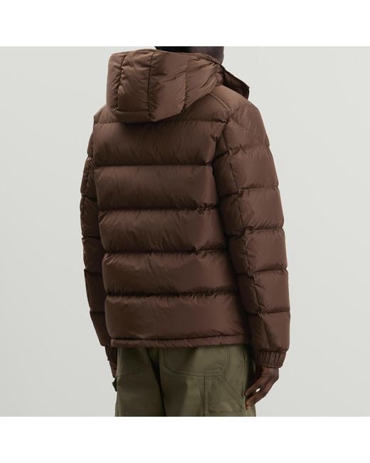 Moncler Brown Maya Matte Jacket for men