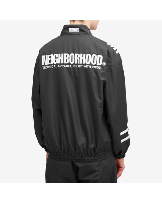 Neighborhood Black Track Jacket for men