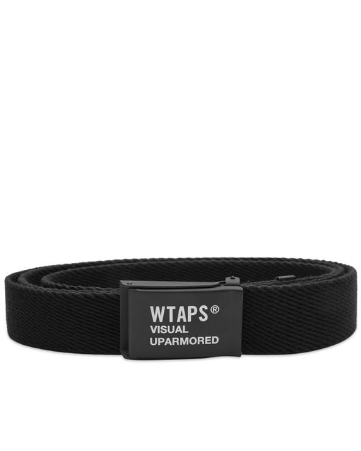 (w)taps Black 02 Webbed Belt for men