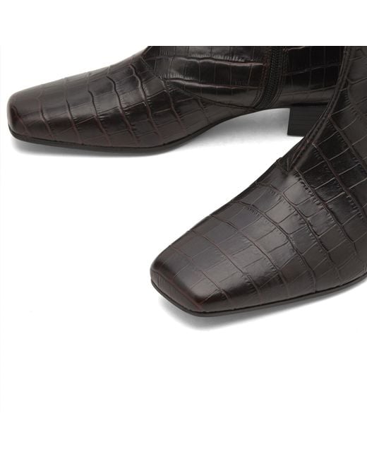 Vagabond Black Mona Croc Boots