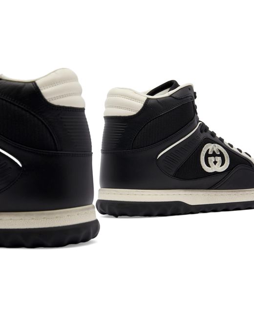 Gucci Black Mac Hi-Top Sneakers for men