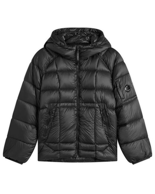 C P Company Black Dd-Shell Hooded Jacket for men