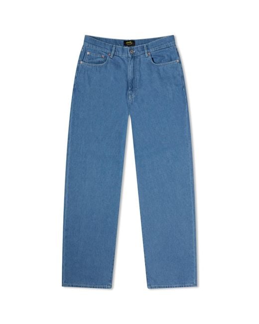 Stan Ray Blue Wide 5 Jeans for men