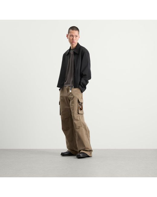 Our Legacy Black Wool Mini Zip Jacket for men