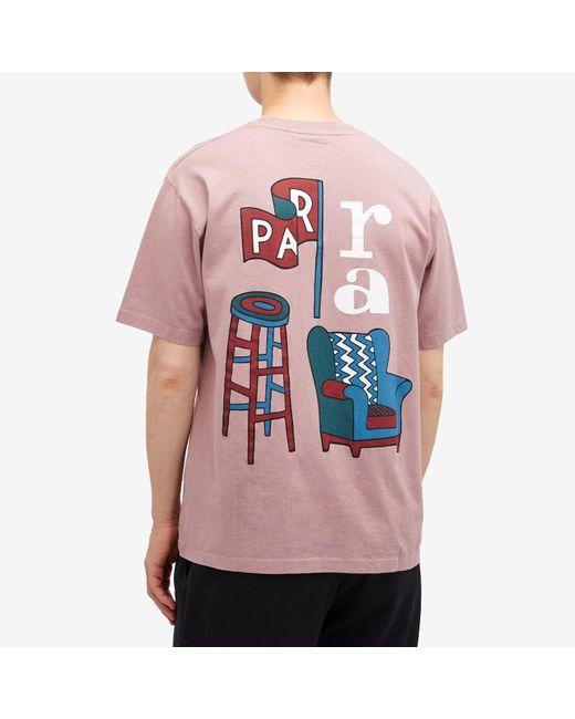 by Parra Furniture Sale T-Shirt in Pink for Men | Lyst