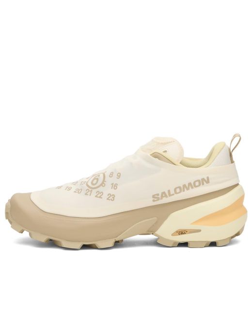 Maison Margiela White Mm6 X Salomon Sneaker for men