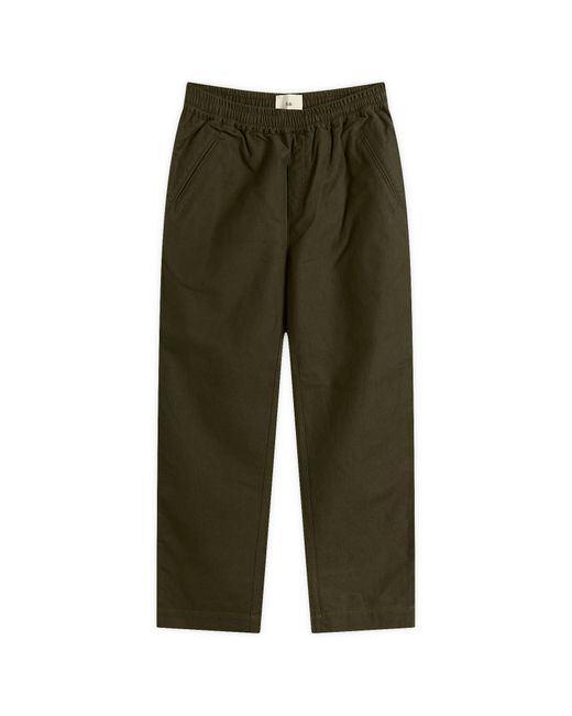 Folk Green Drawcord Assembly Pant for men