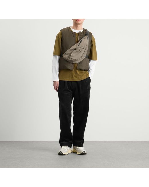 Unlikely Dry Goods Reversible Utility Vest in Brown for Men | Lyst