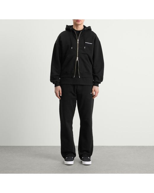 MKI Miyuki-Zoku Black Uniform Zip Hoodie for men