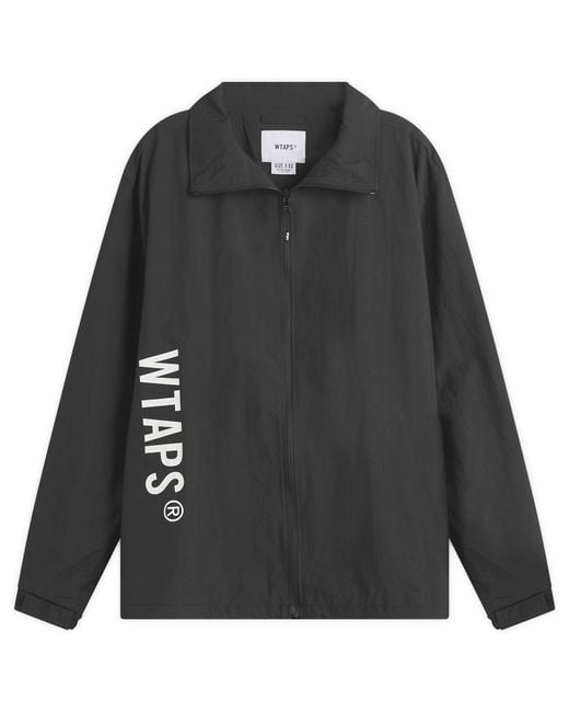 WTAPS Pertex Logo Track Jacket in Black for Men | Lyst