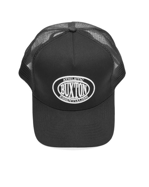 Cole Buxton Black Crest Logo Cap for men