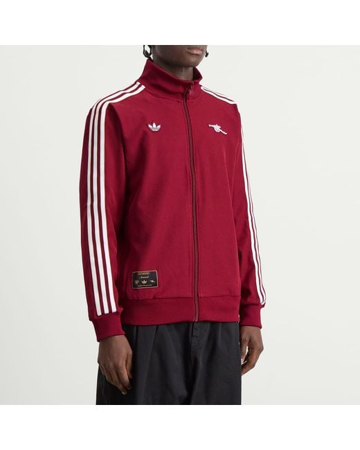 Adidas Red Arsenal Fc Icon Track Top for men