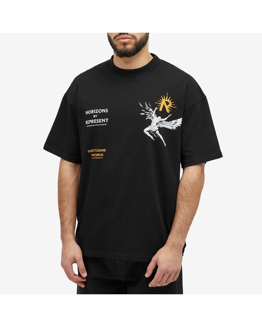 Represent Black Icarus T-Shirt for men