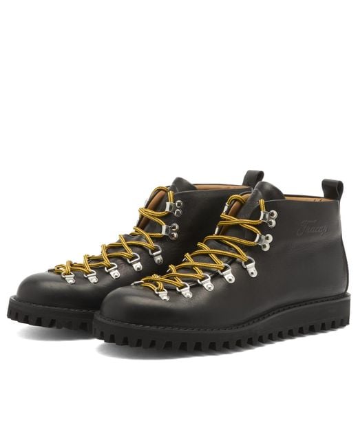 Fracap Black M120 Salento Sole Scarponcino Boot for men